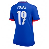 Fotbalové Dres Francie Youssouf Fofana #19 Dámské Domácí ME 2024 Krátký Rukáv